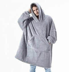 Comfortable Loose Fleece Thick Wearable Blanket