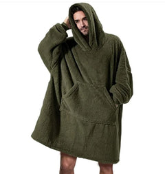 Comfortable Loose Fleece Thick Wearable Blanket