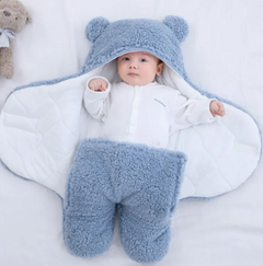 Padded Baby Quilt with Bumper Edge | Warm Fall & Winter Crib Blanket