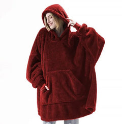 Comfortable Loose Fleece Thick Wearable Blanket