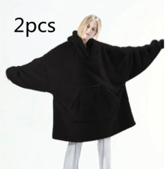 Comfortable Loose Fleece Thick Wearable Blanket