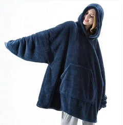 Comfortable Loose Fleece Thick Wearable Blanket