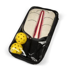 Red Lightsaber Pickleball Paddle Set | Pickleball Kit, Two Paddles & Balls