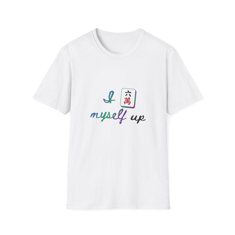 Mahjong Shirt, Playful Tile Design Cotton Tee, Mah Jongg Player Gift, Game Night Apparel, Gift for Her